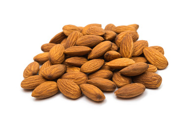Almonds isolated
