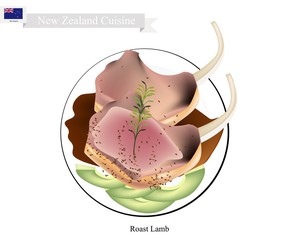 Roasted Lamb Chop, The Popular Dish of New Zealand