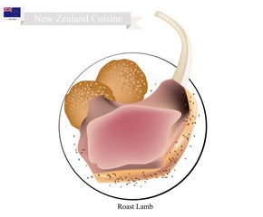 Roasted Lamb Rack, The Popular Dish of New Zealand