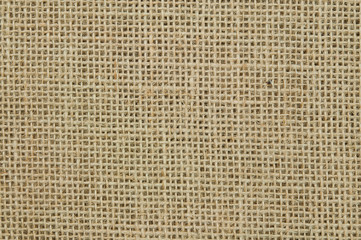 Closeup brown sackcloth texture for background