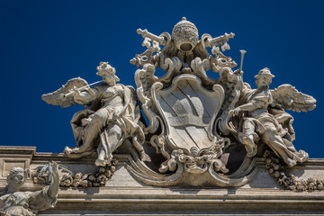 Trevi Fountain (architect Nicola Salvi, 1762). Rome, Italy.