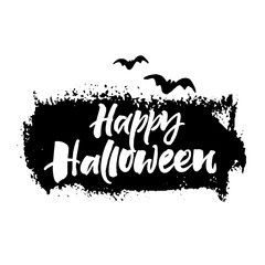 Happy Halloween greeting card