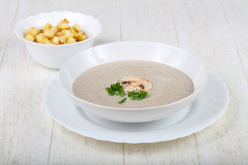 Mushroom soup