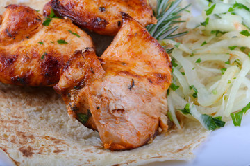 Chicken breast bbq