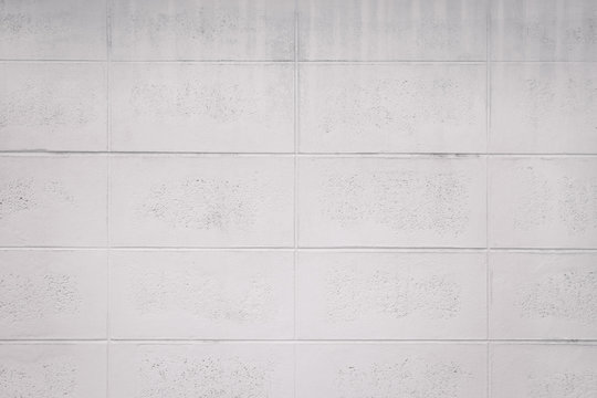 Concrete block wall seamless background and texture
