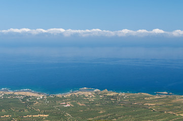 Beautiful natural landscape region of Chania