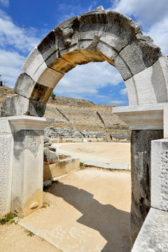 Ancient theatre at Filipi