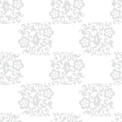 Vintage Vector hand-drawn ethnic east floral ornament.