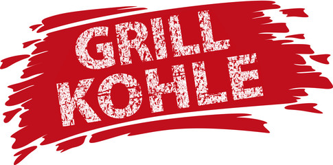 Grillkohle