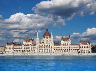 Fototapeta premium The Parliament of Hungary building in Budapest