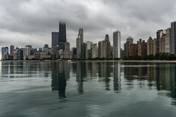 Fototapeta na wymiar Chicago's Skyline