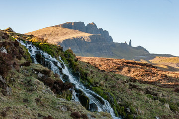 Old Man of Storr in the distance