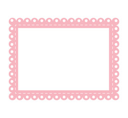 elegant frame icon isolated vector illustration design