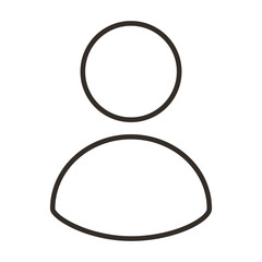 silhouette figure avatar social icon vector illustration design