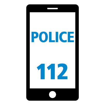 notruf 112 smartphone police pos