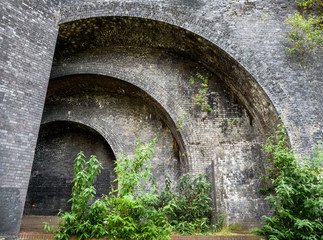 Fototapeta na wymiar Victorian Brick Arches