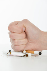 Determined to quit smoking