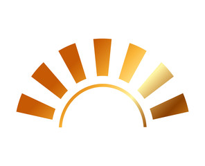 elegant gold frame style vector illustration design