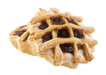 homemade cake with jam