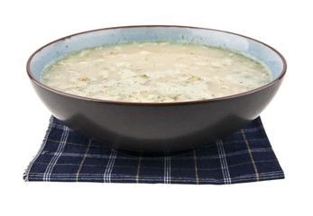 soup in a dish