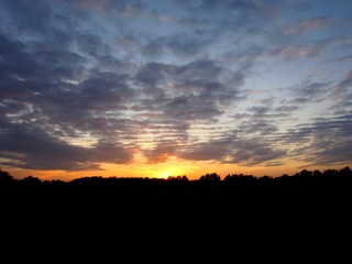 Sonnenuntergang Brandenburg