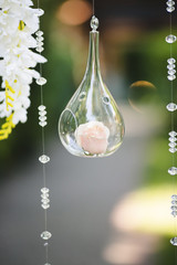 elements of decor for the wedding ceremony.