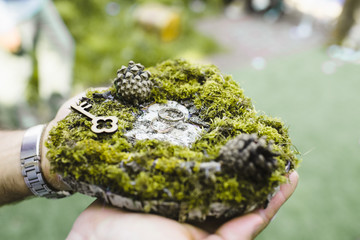 elements of decor for the wedding ceremony.