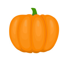 Pomarańczowa dynia na Halloween