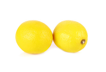 lemon isolate on white background