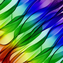 Rainbow colored vector design background