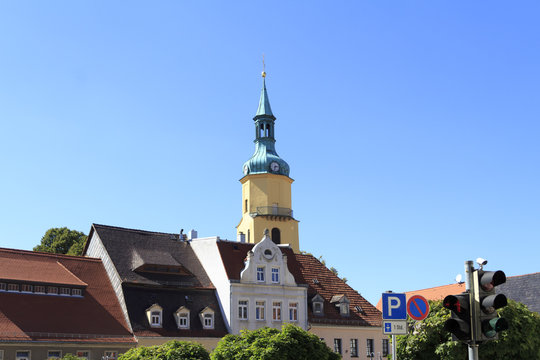 Hausfassaden in Pulsnitz