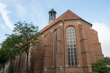 Naklejka premium Observantenkirche in Münster, Nordrhein-Westfalen