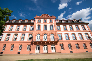 Naklejka premium Schloss Biebrich in Wiesbaden, Hessen
