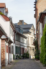 In der Martinsgasse von Eltville am Rhein, Rheingau, Hessen