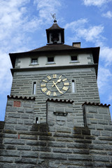 Top of clock tower