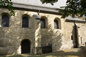 Fototapeta na wymiar Kirche St. Servatii in Münster, Nordrhein-Westfalen