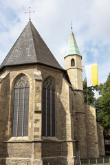 Obraz premium Kirche St. Servatii in Münster, Nordrhein-Westfalen