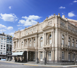 Fototapeta na wymiar Teatro Colón, Buenos Aires, Argentina