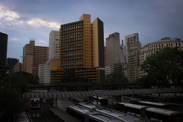 Urban views of São Paulo, Brazil