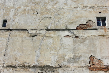 with window close up old wall