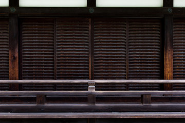 Japanese temple door abstract texture and background
