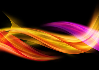 Design Background Abstract Colorful Waves