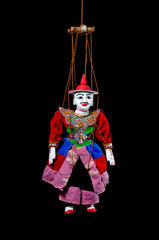 tradition string puppet for tourist souvenir, Myanmar