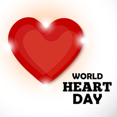  illustration World Heart Day.