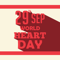  illustration World Heart Day.