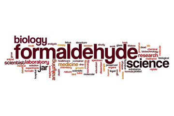Formandehyde word cloud