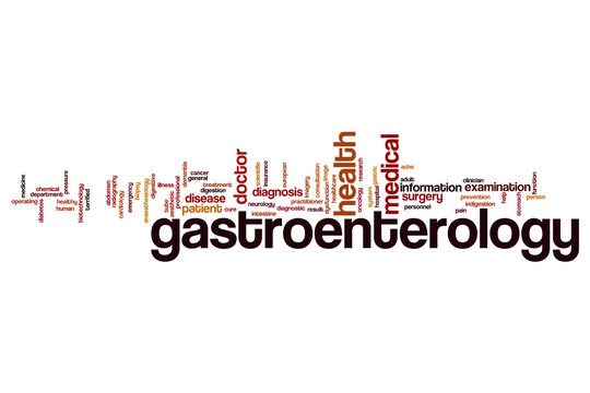Gastroenterology word cloud