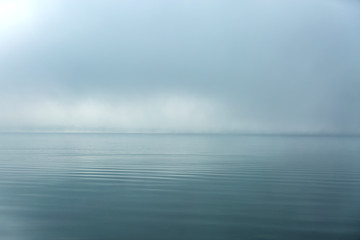 Fototapeta premium dramatic evaporating lake