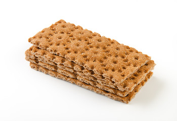 flavor sandwich biscuits on a white background. Health food.