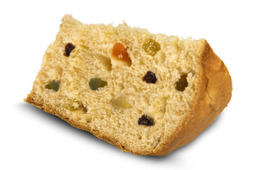 Panettone, typical Christmas dessert.
